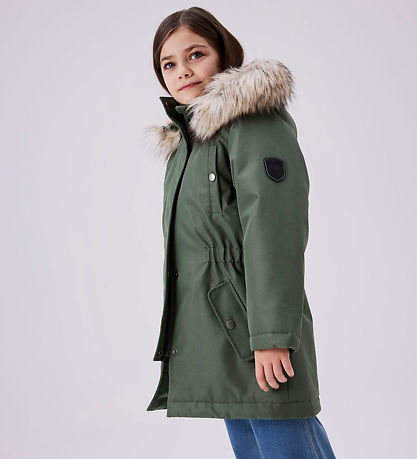 Name It Vinterjacka - NOOS - NkfMilla Parka - Agave Green