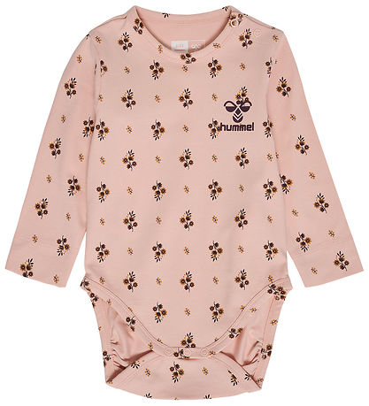 Hummel Bodysuit L/æ - hmlBirka - Evening Sand