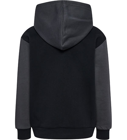 Hummel Cardigan w. Hood - hmlAlvin - Asphalt