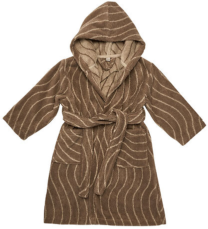 Leander Bathrobe - Woodland - Mocca