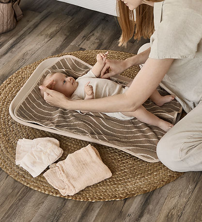 Leander Changing Mat - Woodland - 50x65 cm - Cappuccino