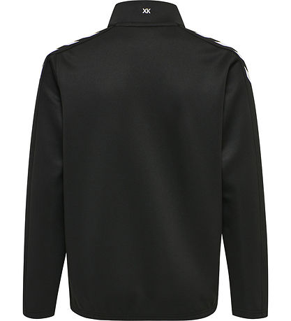 Hummel Sweatshirt - hmlCore XK Half Zip Poly - Svart