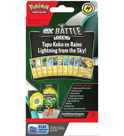 Pokémon Trading Card - Battle Deck - Tapu Koko ex