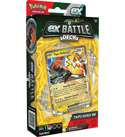 Pokémon Trading Card - Battle Deck - Tapu Koko ex