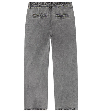 LMTD Byxor - NlfNilizza - Light Grey Denim