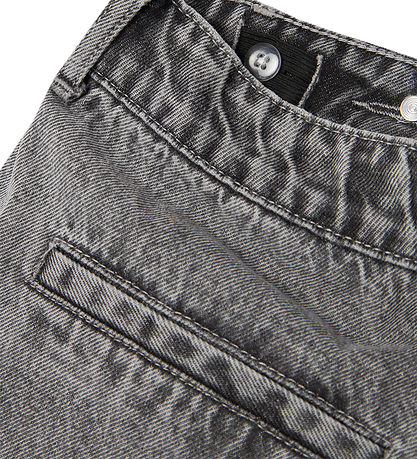 LMTD Byxor - NlfNilizza - Light Grey Denim