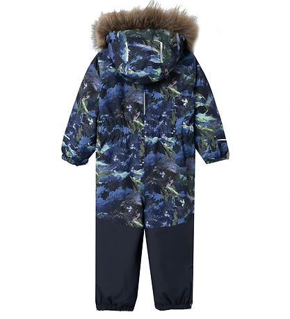 Name It Snowsuit - NmmSnow10 - Dark Sapphire/Landscape