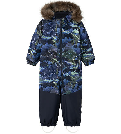 Name It Snowsuit - NmmSnow10 - Dark Sapphire/Landscape