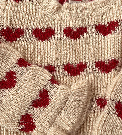 Konges Sløjd Blouse - Knitted - Laula - Heart