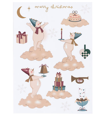 Konges Sløjd Window decoration set - Christmas - Let It Snow