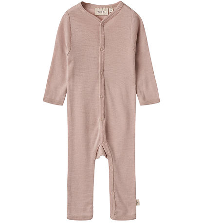 Wheat Jumpsuit - Wool - Dusty - Dry Rose