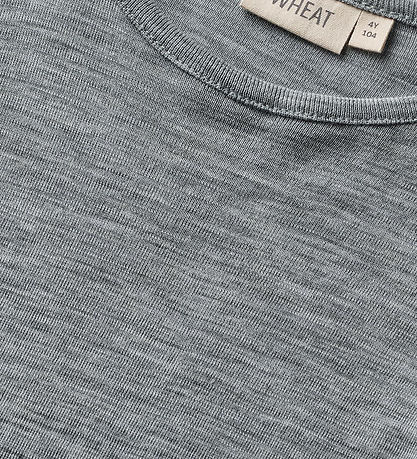 Wheat Blússa - Ull - Alfie - Blandað Grey