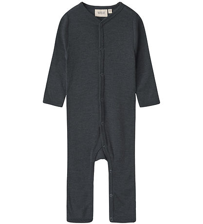Wheat Jumpsuit - Wool - Dusty - Navy