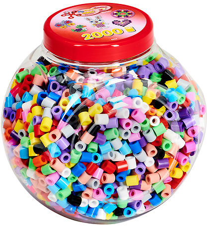 Hama Maxi Beads - 2000 pcs - I Stackable bucket