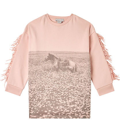 Stella McCartney Kids Joggingkjóll - Bleikt M. Hestur
