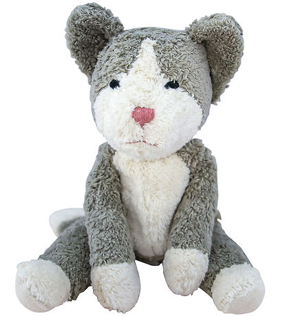 Senger Naturwelt Kuscheltier - Klein - Katze - 30 cm - Grau