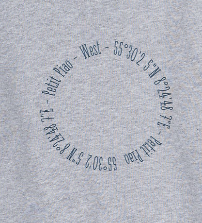 Petit Piao Peysa - Light Grey Melange