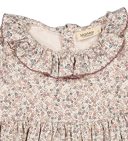 MarMar Blouse - Tiora Frill - Deep Peony