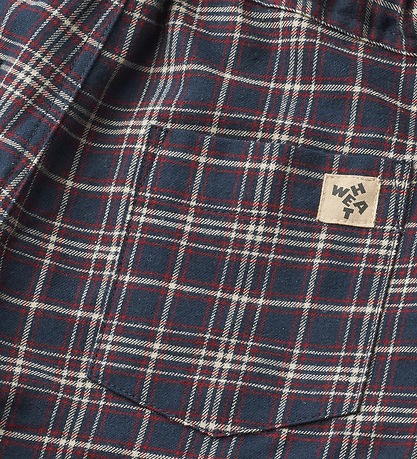 Wheat Trousers - Rufus - Navy Check
