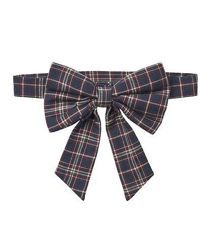 Wheat Belt w. Bow - Sonja - Navy Check