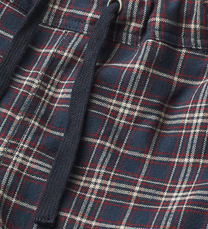 Wheat Trousers - Gustav - Navy Check