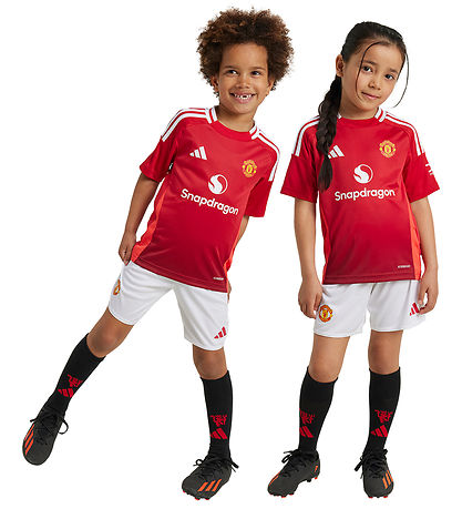 adidas Performance Voetbalkleding - MUFC H Mini - Rood/Wit