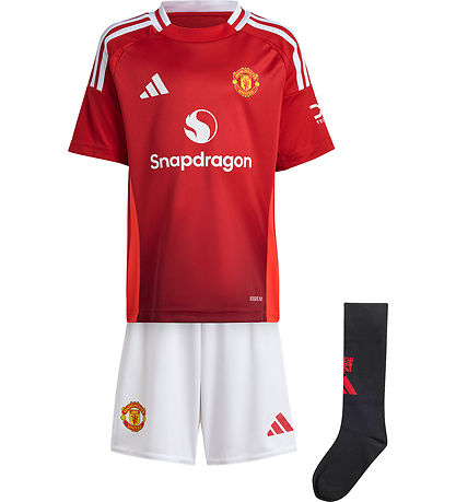 adidas Performance Voetbalkleding - MUFC H Mini - Rood/Wit