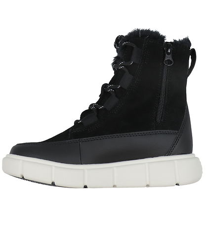 Sorel Winter Boots - Youth Explorer III WP - Black/Sea Salt