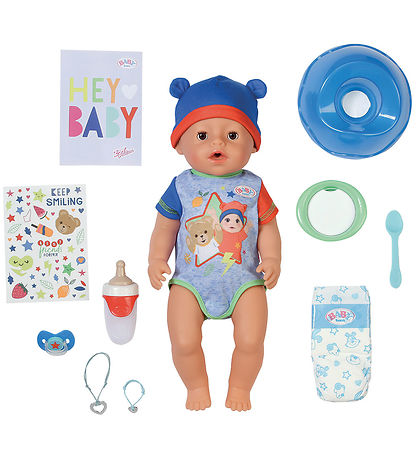 Baby Born Puppe - Jonas - 43 cm - 10 Funktionen