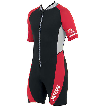 Seac Wetsuit - Ciao Shorty Kid - 2.5mm - Black/Red