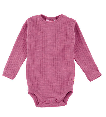 Joha Bodysuit L/æ - Wool - Raspberry