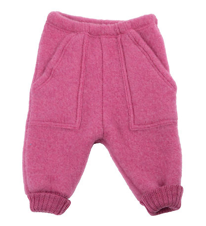 Joha Trousers - Wool - Raspberry