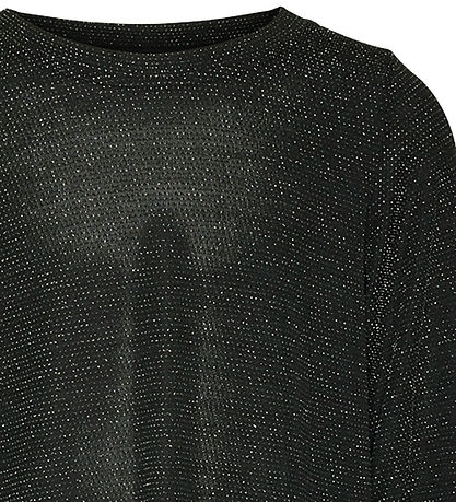 Vero Moda Girl Kleid - VmKanva - Black/Silber Lurex