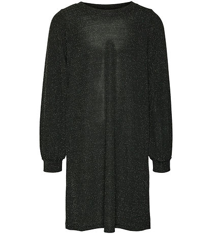 Vero Moda Girl Kleid - VmKanva - Black/Silber Lurex