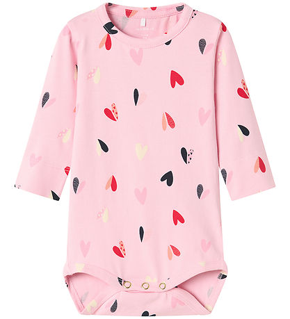 Name It Bodysuit L/æ - NbfOlivie - Roseate Spoonbill