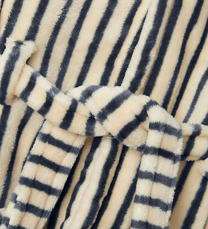 Name It Bathrobe - Velvet - NmmRacer - Dark Sapphire w. Stripes