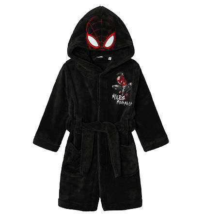 Name It Bathrobe - NmmNoyhello - Black