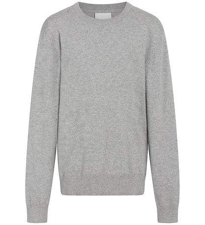 Grunt Bluse - GrCarl - Strick - Grey Melange