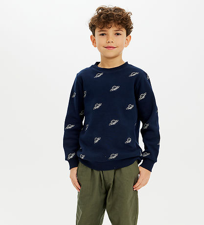 The New Sweatshirt - TnMarty Pique - Navy Blazer