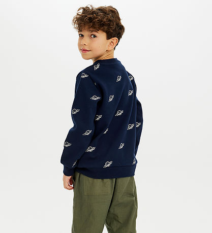 The New Sweatshirt - TnMarty Pique - Navy Blazer