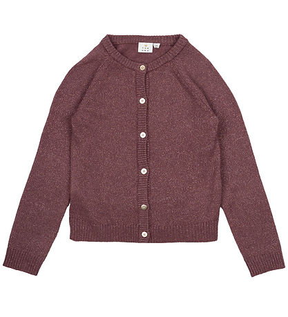 The New Cardigan - Prjónað - TnEve - Crushed Berry