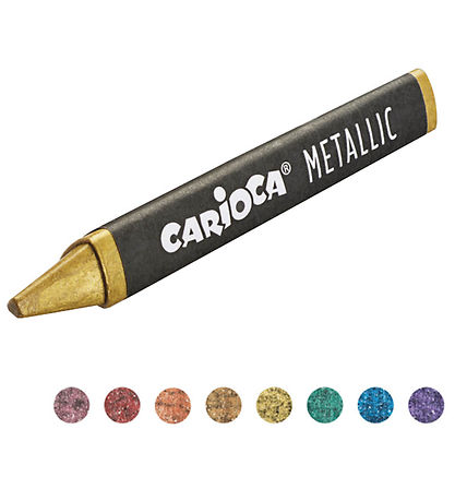 Carioca Vahavärit - 8 kpl - Metallinen