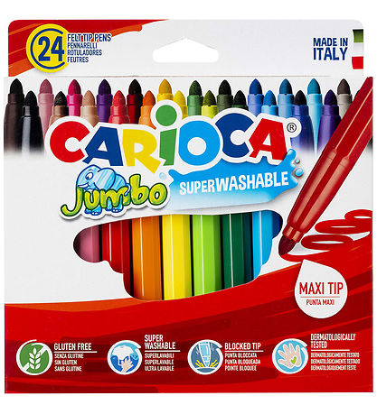 Carioca Markers - 24 pcs - Multicolour