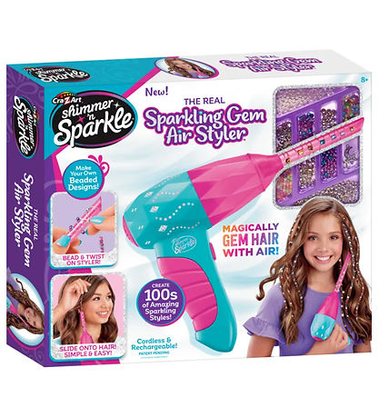 Shimmer N Sparkle Haarstyler m. Perlen - Speichern Air Styler