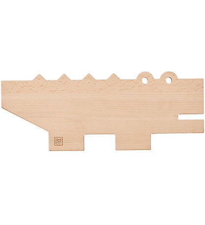 Liewood Schneidebrett - Hannae Crocodile - Natural