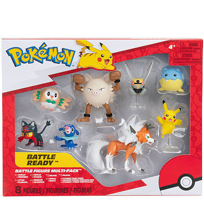 Pokémon Figure - 8-Pack - Battle Figure