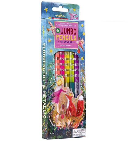 Eeboo Trélitir - 6 Stk. - Jumbo - King Fox