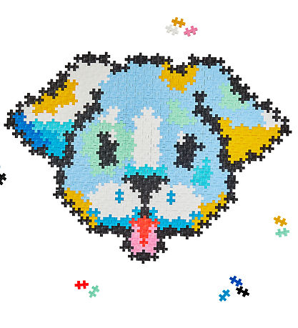 Plus-Plus Puzzle Town Number - 500 pcs - Puppy