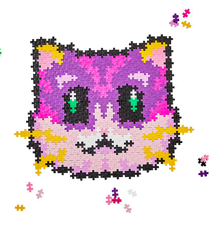 Plus-Plus Puzzle Town Number - 500 pcs - Kitten