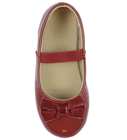 Wheat Ballerinas - Rosa - Cherry Red